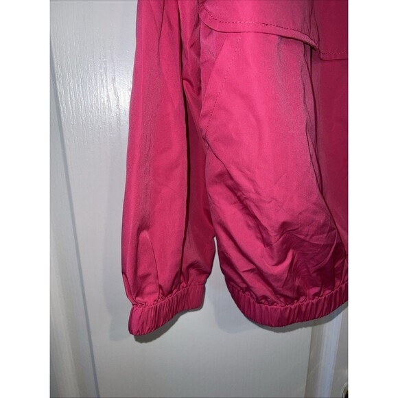 Lane Bryant LIVI Active Jacket Pullover Magenta Fuchsia Packable Woven  14/16 - Picture 3 of 14